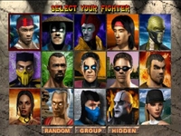une photo d'Ã©cran de Mortal Kombat 4 sur Nintendo 64